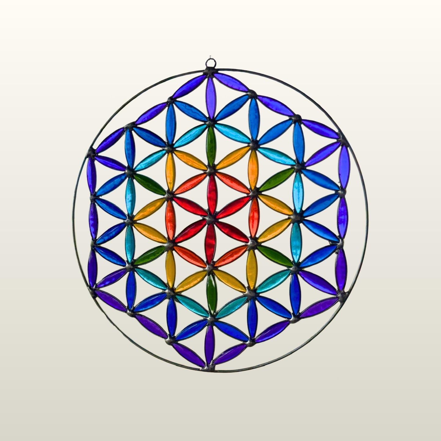 Flower of Life Sun Catcher : Mandala Sacred Geometry