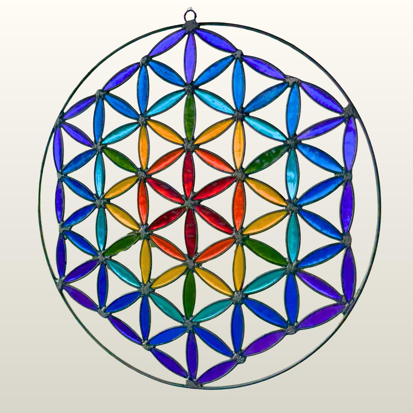 Flower of Life Sun Catcher : Mandala Sacred Geometry