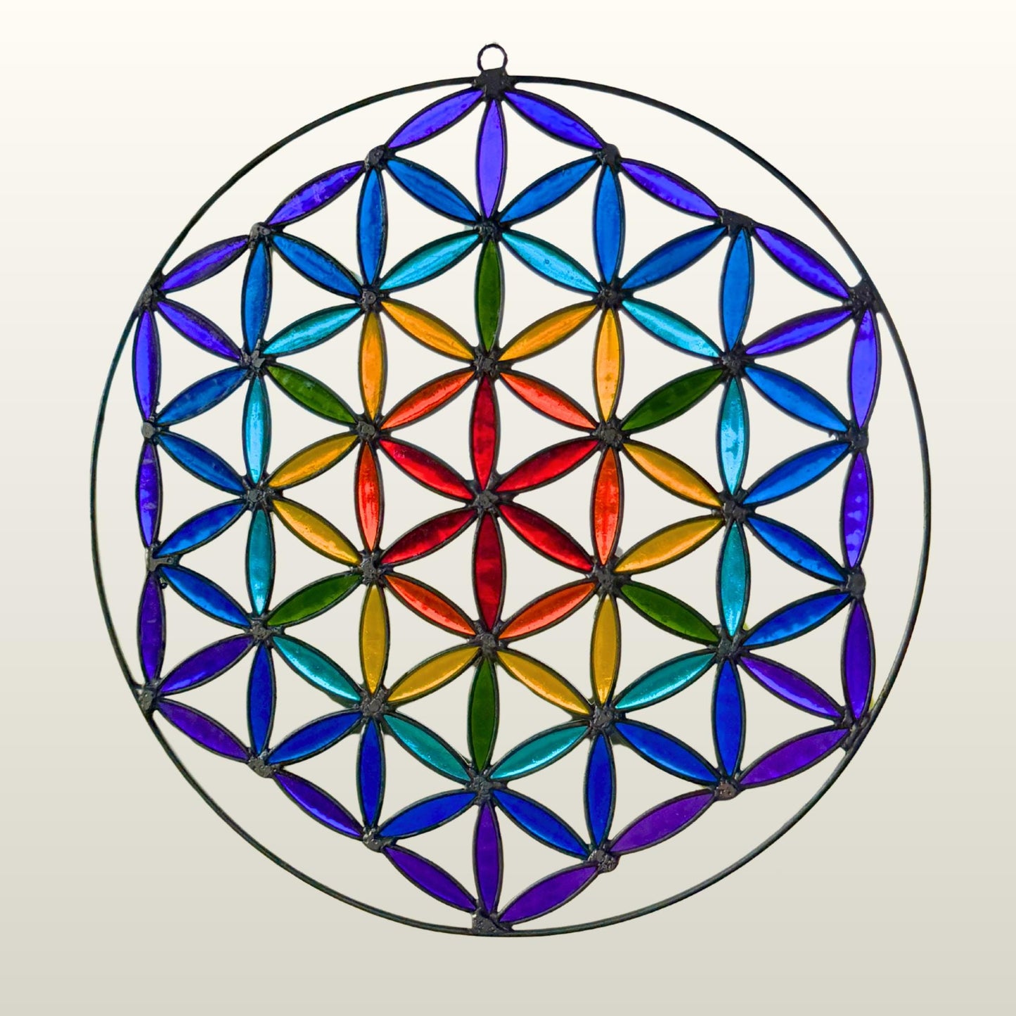 Flower of Life Sun Catcher : Mandala Sacred Geometry