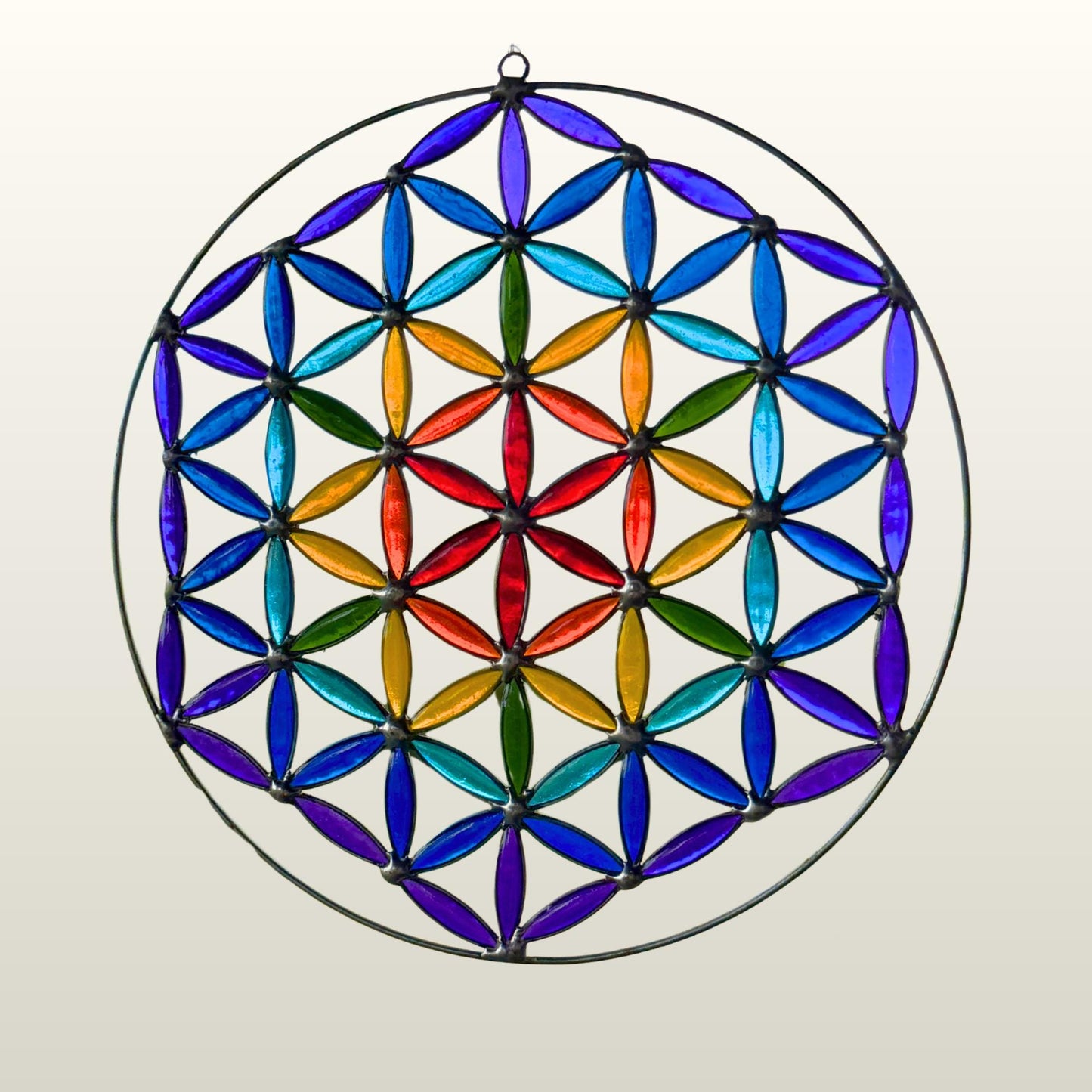 Flower of Life Sun Catcher : Mandala Sacred Geometry