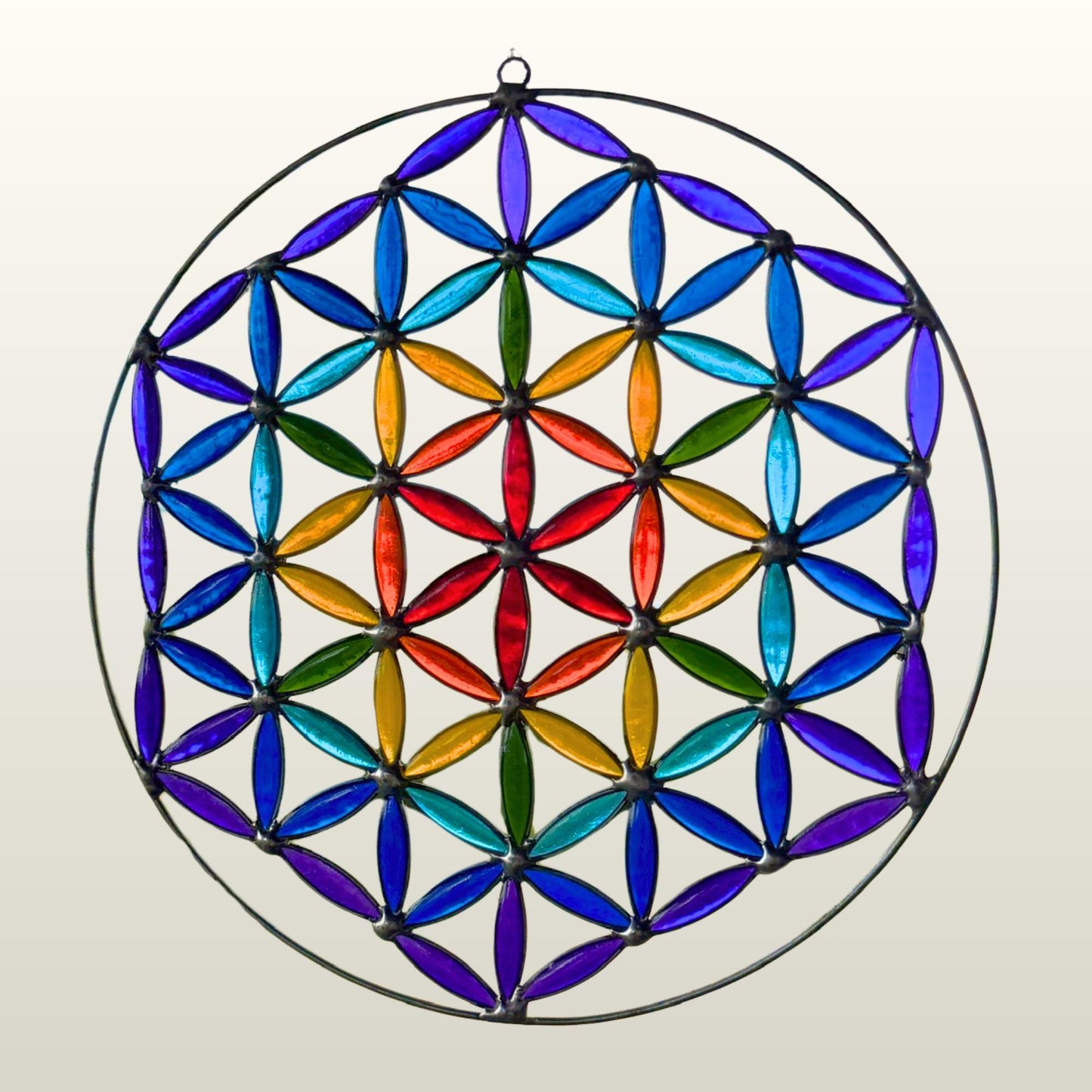 Flower of Life Sun Catcher : Mandala Sacred Geometry
