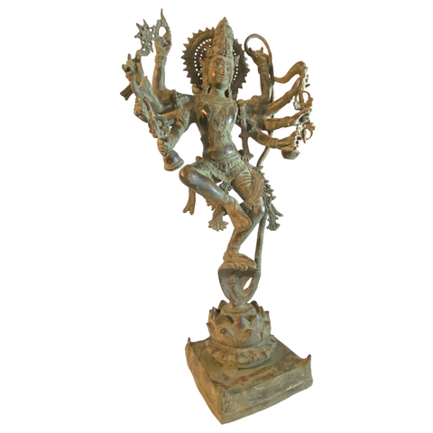 Shiva Nataraja Bronze Statue Lord of the Cosmic Dance Sculpture Bali Hindu art Lost Wax statue