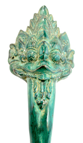 Bronze Barong Boma Demon Door Handle Pull Knob hardware handmade Bali Art - Acadia World Traders