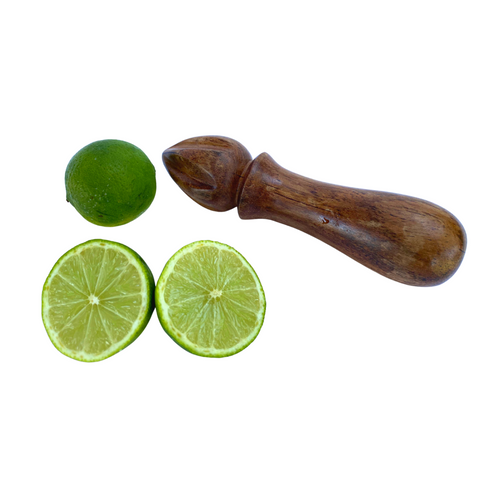 Citrus Lemon Lime Reamer Juicer sustainable Teak wood Bar Kitchen tool Utensil