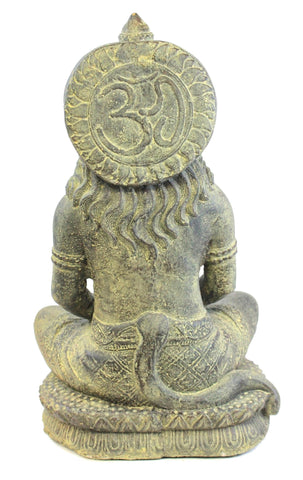 Lord Hanuman Monkey General Garden Statue Cast Lava Stone Sculpture Bali Art