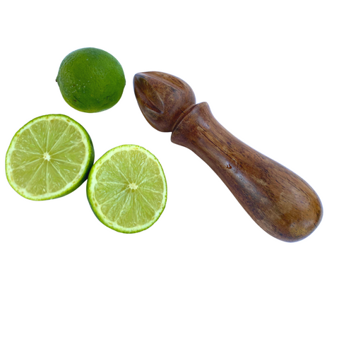 Citrus Lemon Lime Reamer Juicer sustainable Teak wood Bar Kitchen tool Utensil