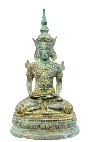 Seated Dhyana Buddha Bronze Statue Handmade Lost Wax Cast sculpture