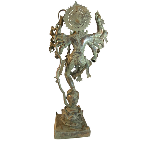 Shiva Nataraja Bronze Statue Lord of the Cosmic Dance Sculpture Bali Hindu art Lost Wax statue