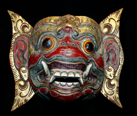 Balinese Mask Raksasa Demon Topeng