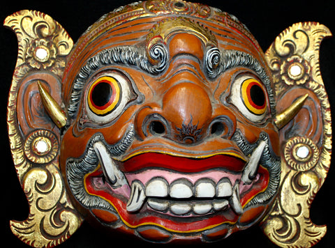 Balinese Mask Raksasa Demon Topeng
