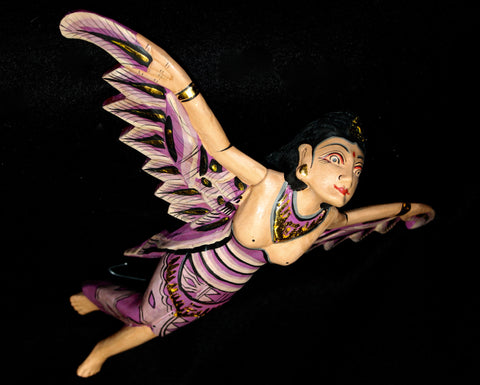 Flying Dewi Sri Goddess Crib Guardian Mobile