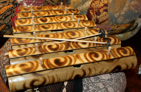 Balinese BAMBOO Rindik Gamelan Xylophone - Acadia World Traders