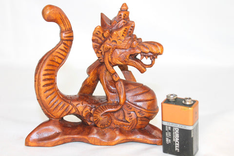 Balinese Dragon Basuki Cosmic Naga Statue - Acadia World Traders