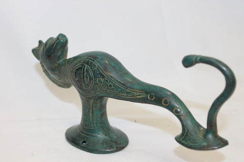 Primitive Seahorse Bronze Wall Hook Hand Cast - Acadia World Traders